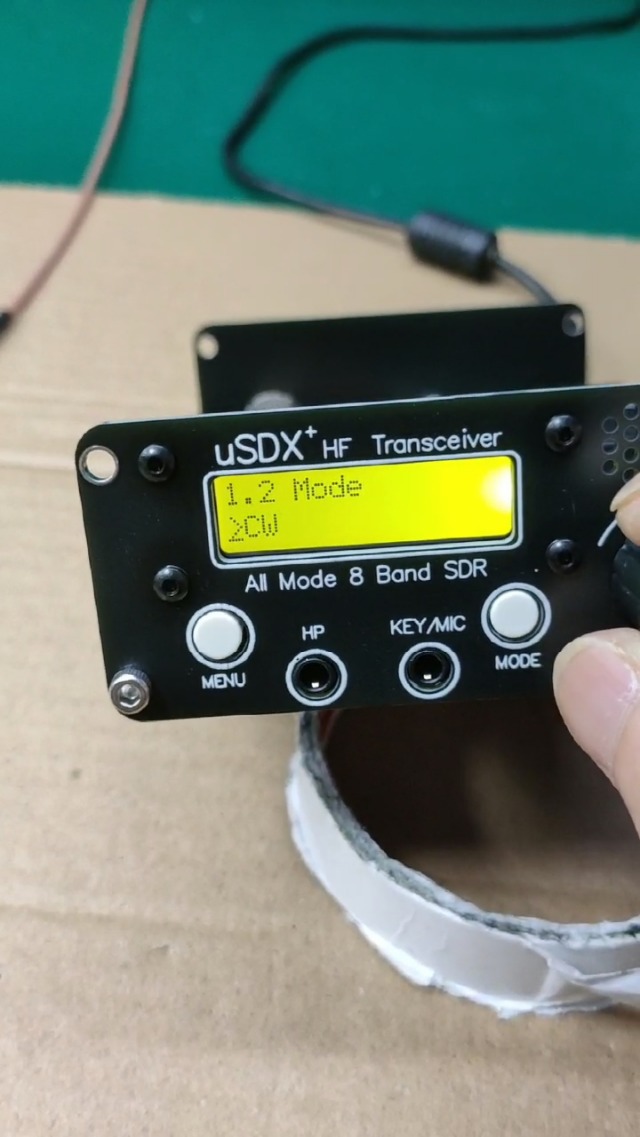 usDX SDR QRP HF トランシーバー Hamgeek-Bluetoothトランシーバー,3バンド,hf,USDX-CW,ft8,5w,usdx,sdr